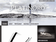 Tablet Screenshot of platinoro.fi